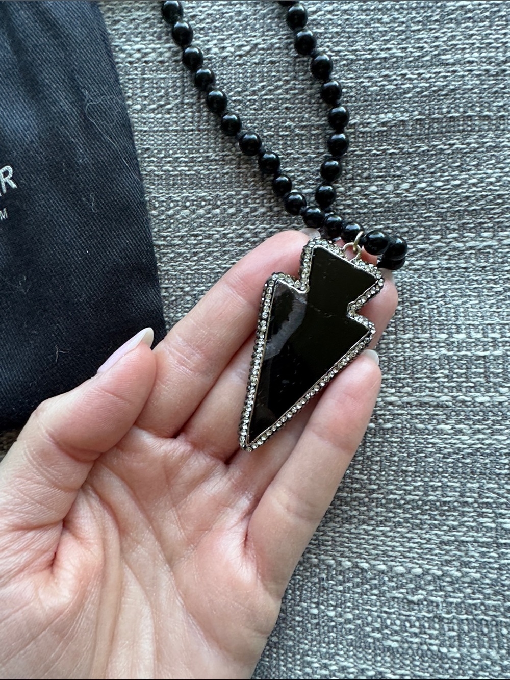 Baublebar Arrowhead Spear Pendant Necklace - Picture 5 of 5